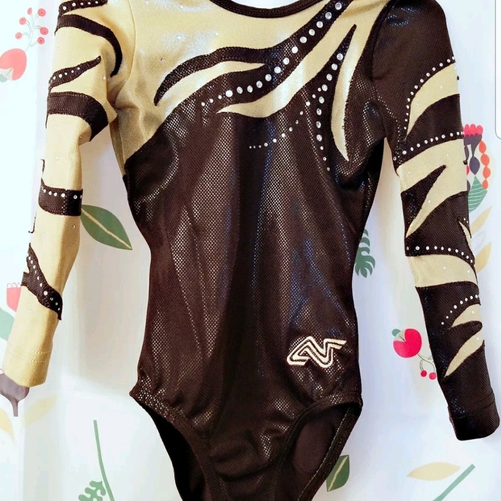 Alpha Factor  SWAROVSKI leotard
